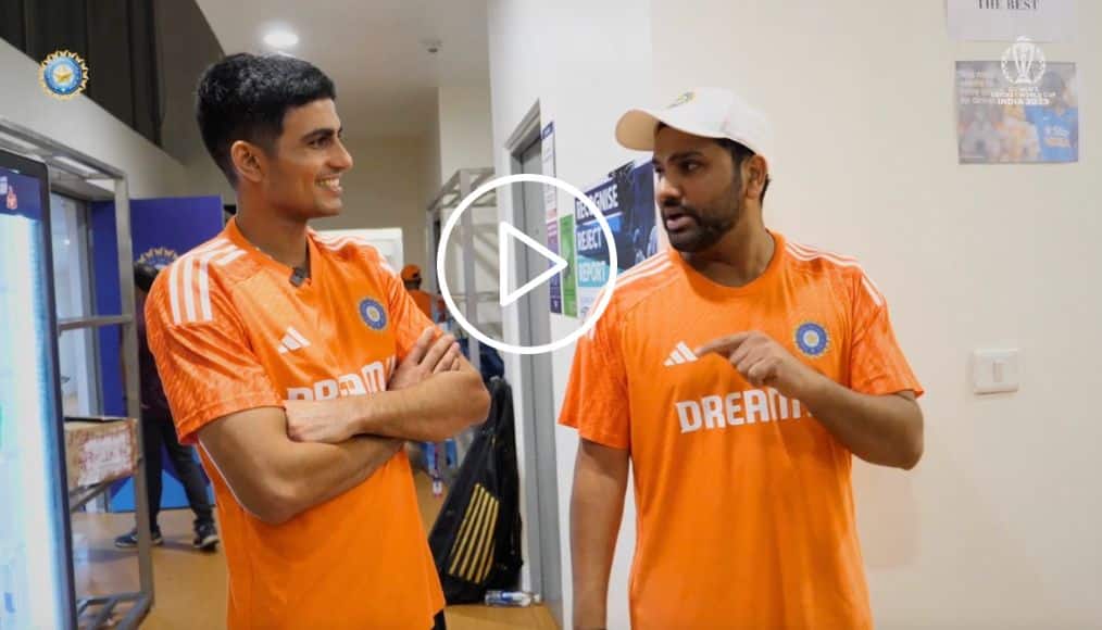 [Watch] Shubman Gill's Hilarious Interaction With Rohit Sharma